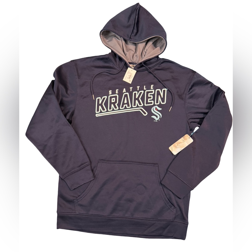 Seattle Kraken NHL Hoodie Medium New With Tags Hockey Pullover Mens